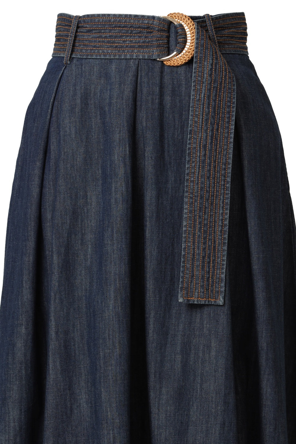 EMILY LOVELOCK ZELDA DENIM SKIRT