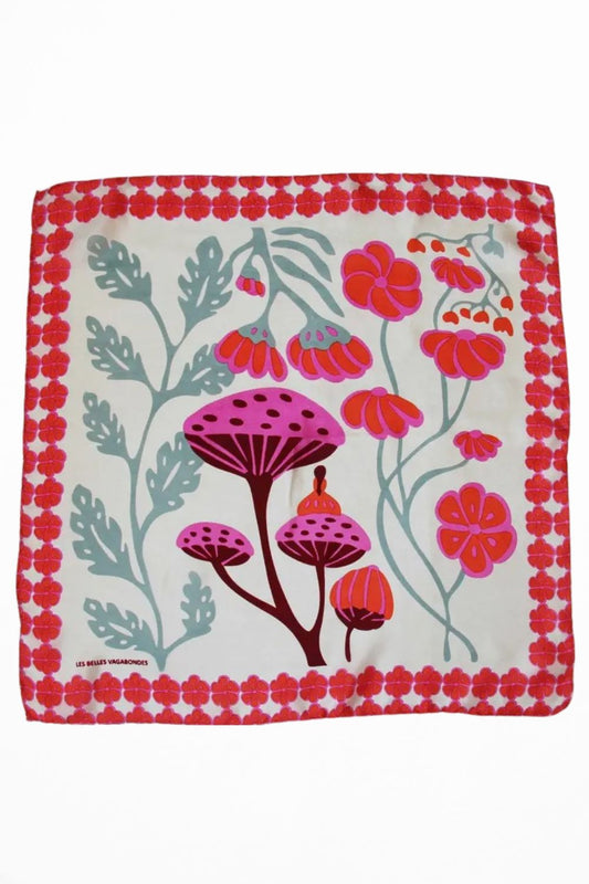 LES BELLES VAGABONDES ALICE MINI SCARF ORANGE