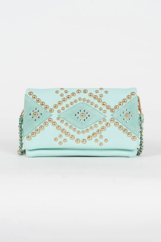 PITI CUITI LOURDES CLUTCH AQUA