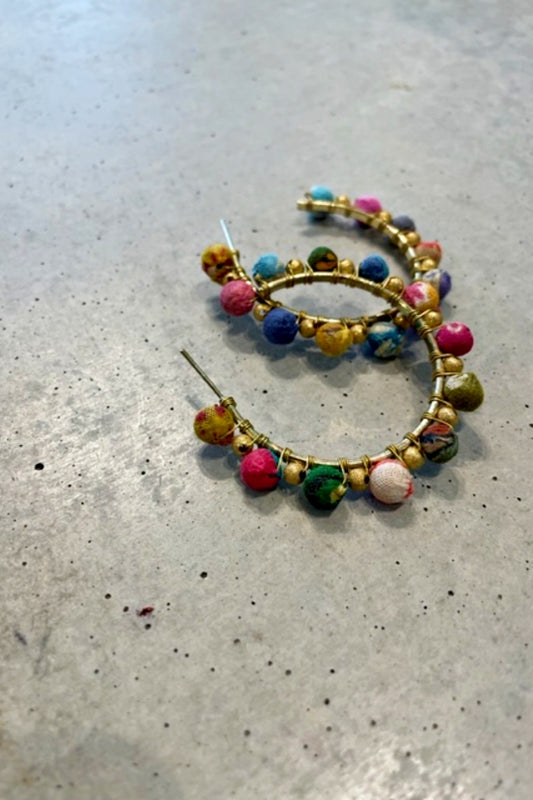 BAM BAM HOOP EARRINGS