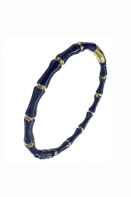 BAMBUCCI ENAMEL BANGLE NAVY