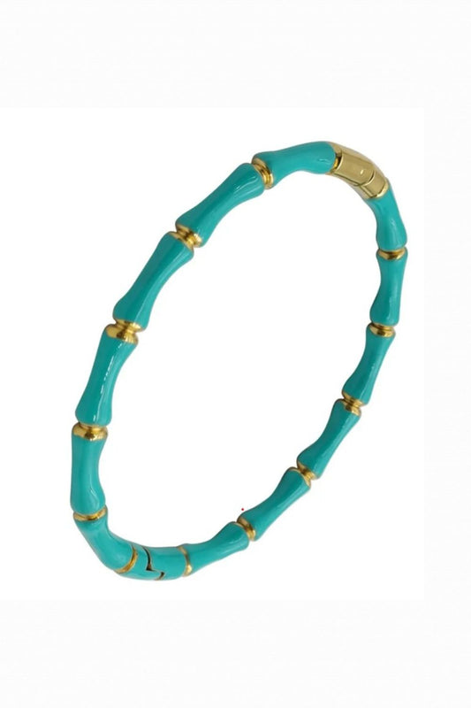 BAMBUCCI ENAMEL BANGLE TURQUOISE