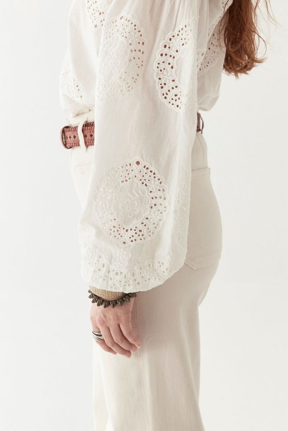 MAISON HOTEL MARGARET BLOUSE BATH ROSE
