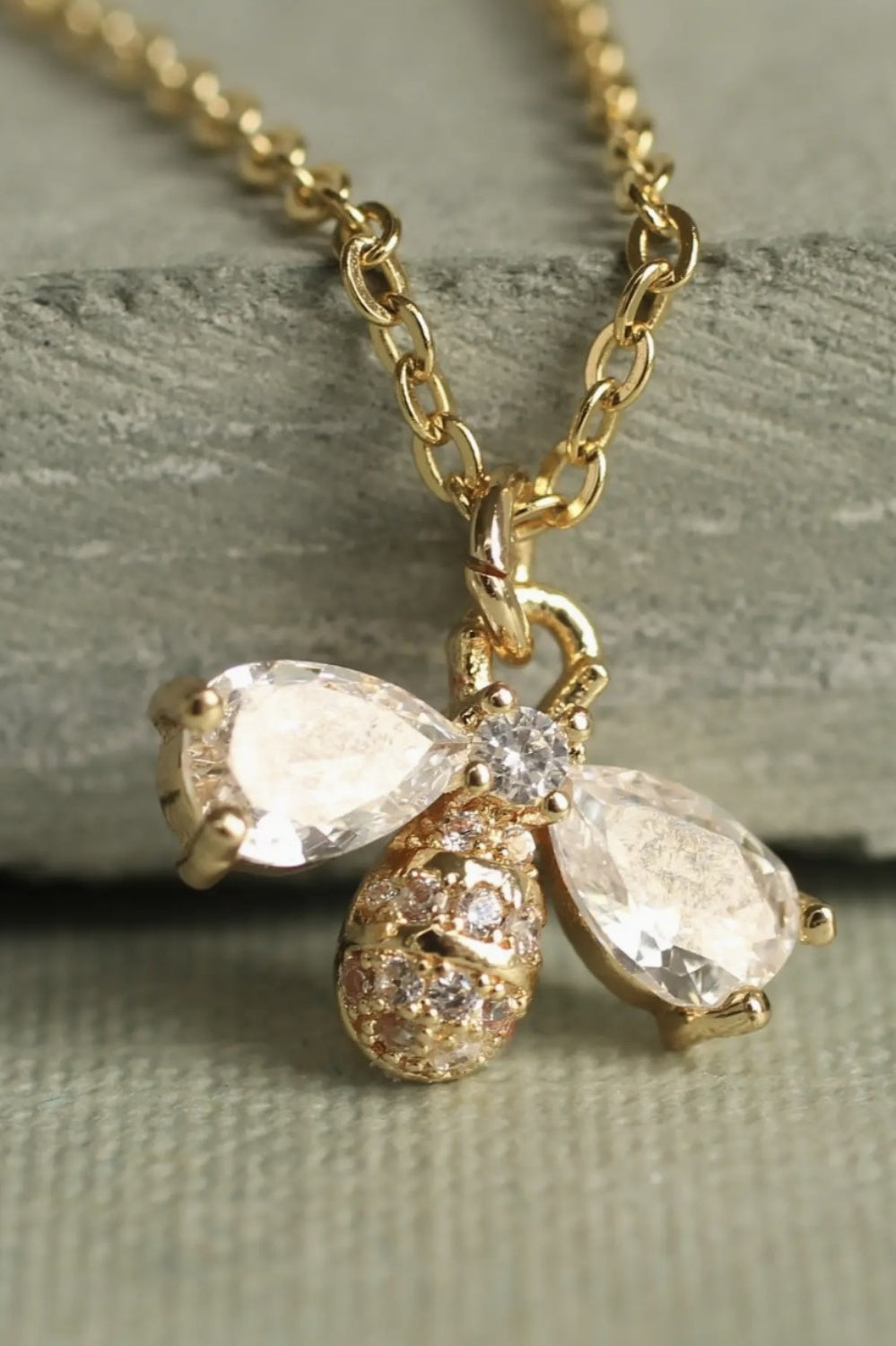 SILK PURSE BUMBLEBEE NECKLACE