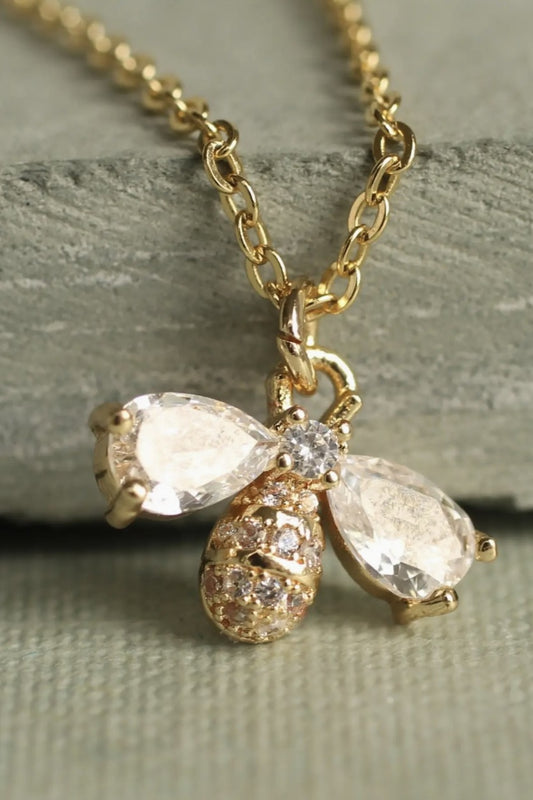 SILK PURSE BUMBLEBEE NECKLACE