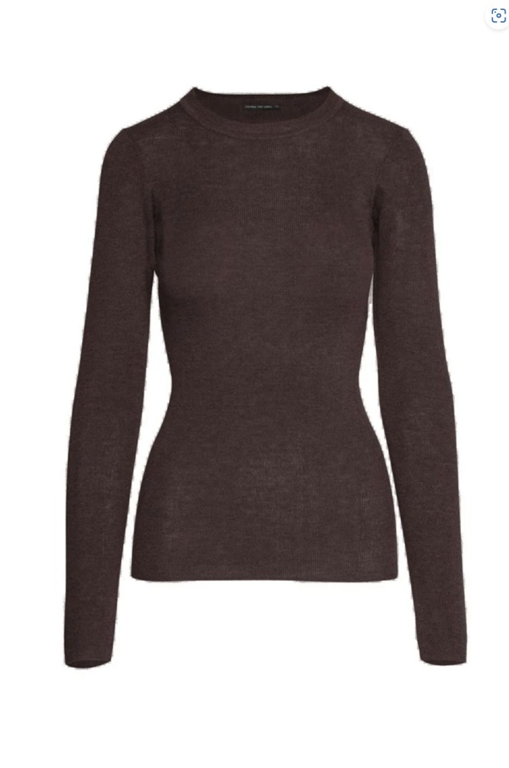 LOUNGE THE LABEL MERINO BLEND BERLIN TOP MERLOT