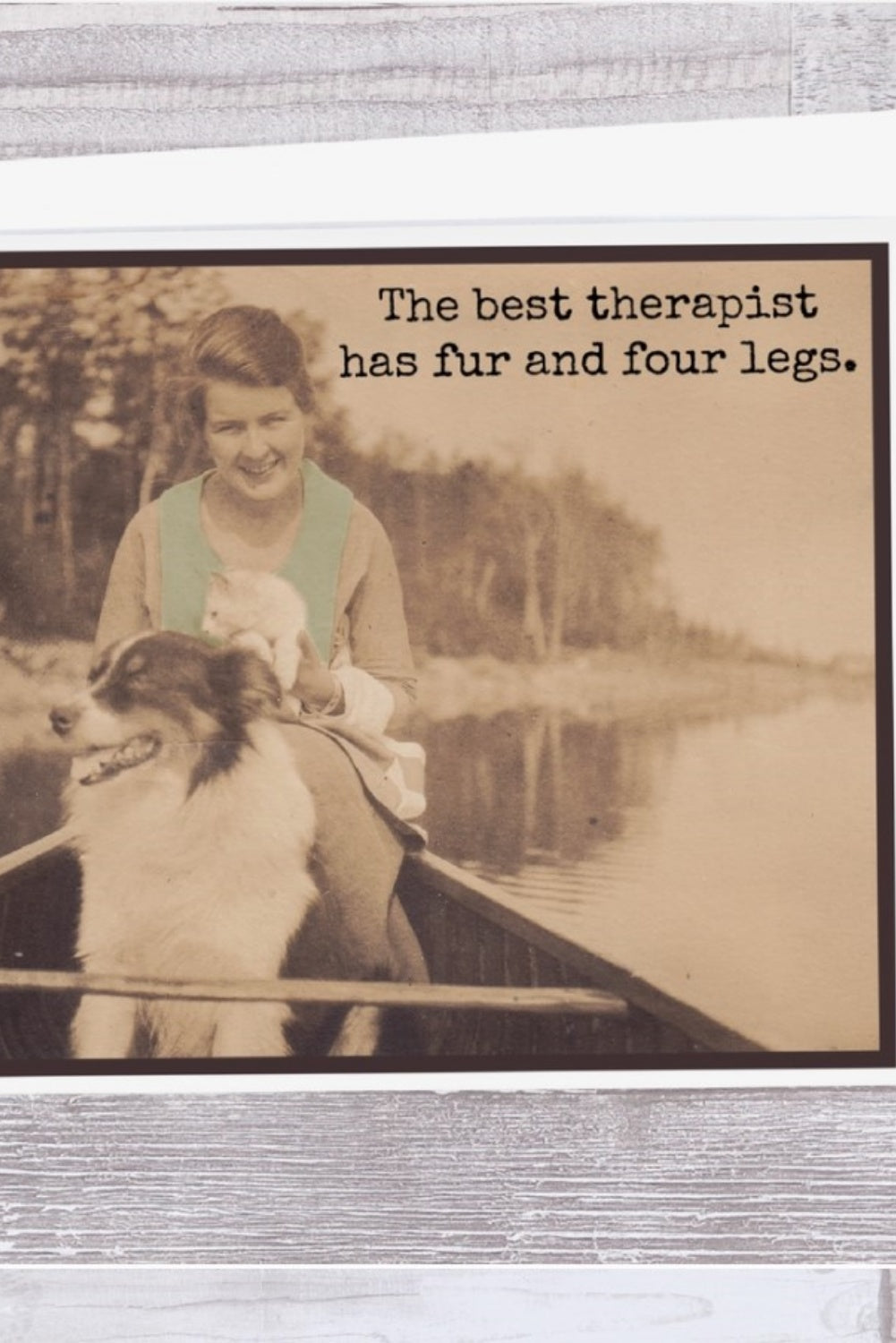 BEST THERAPIST CARD