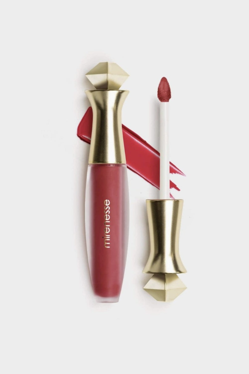 MIRENESSE VELVET MATTE 12 HOUR LIQUID LIP COLOUR BONFIRE