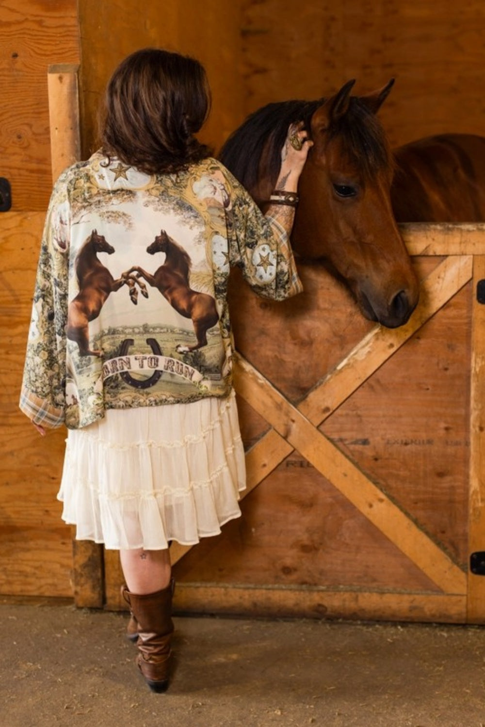 PRE-ORDER MARKET OF STARS BORN TO RUN CROPPED KIMONOS