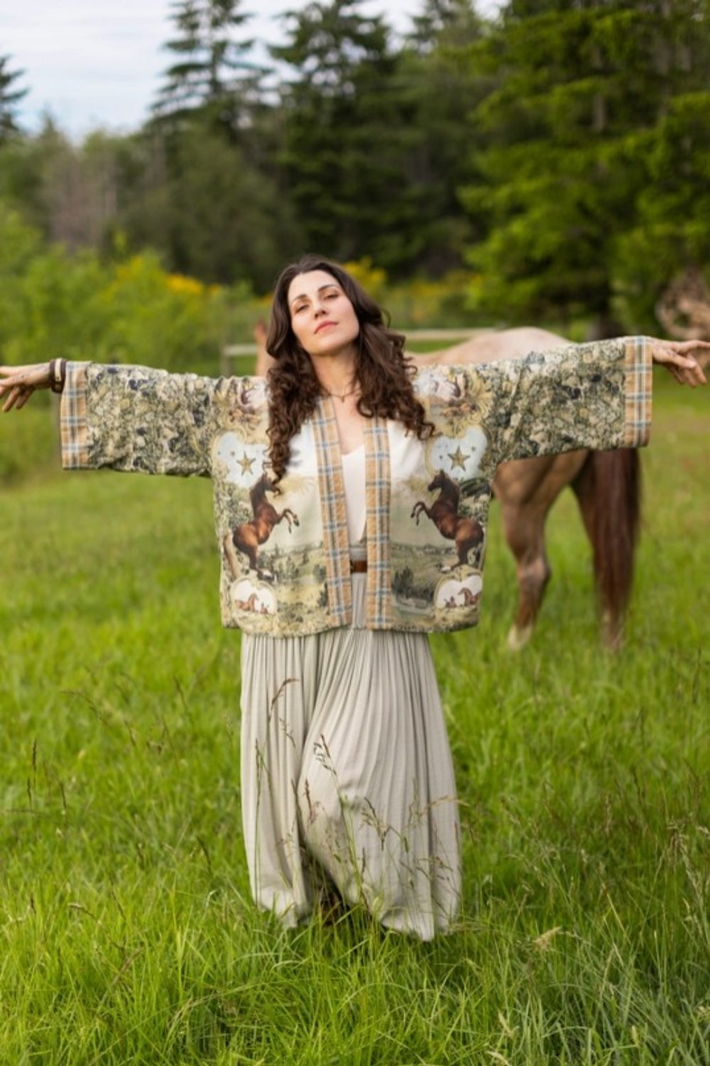 PRE-ORDER MARKET OF STARS BORN TO RUN CROPPED KIMONOS