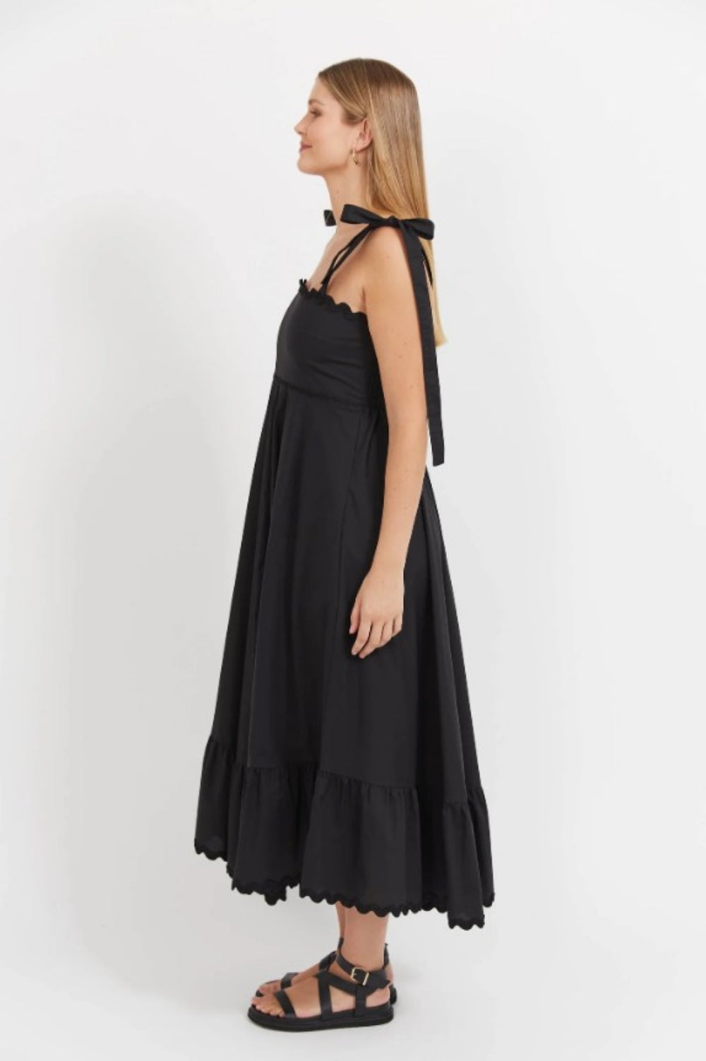HAVEN BRASILIA TIE MAXI DRESS