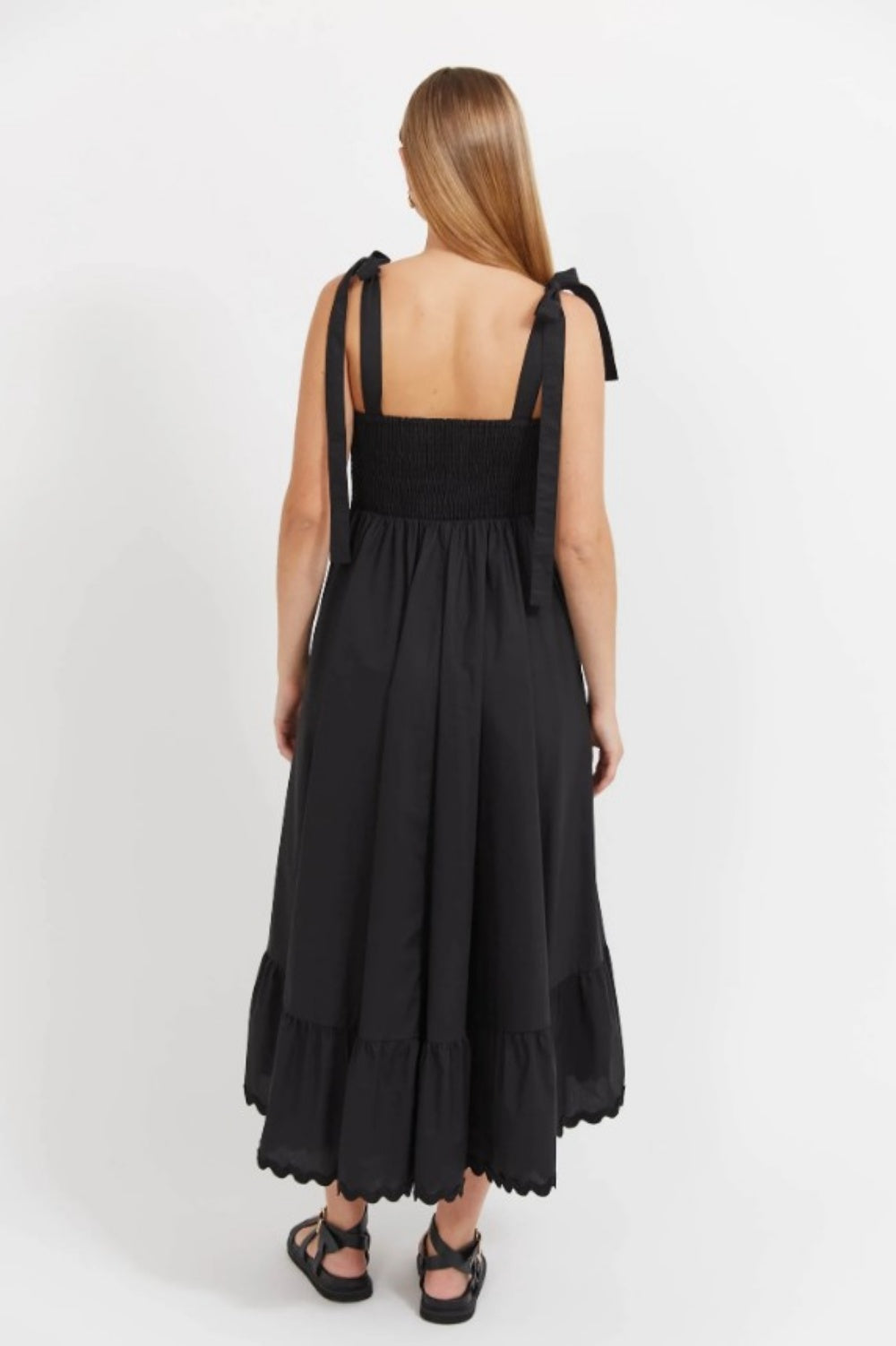 HAVEN BRASILIA TIE MAXI DRESS