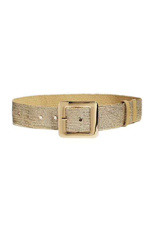 BRONTE STRETCH BELT GOLD