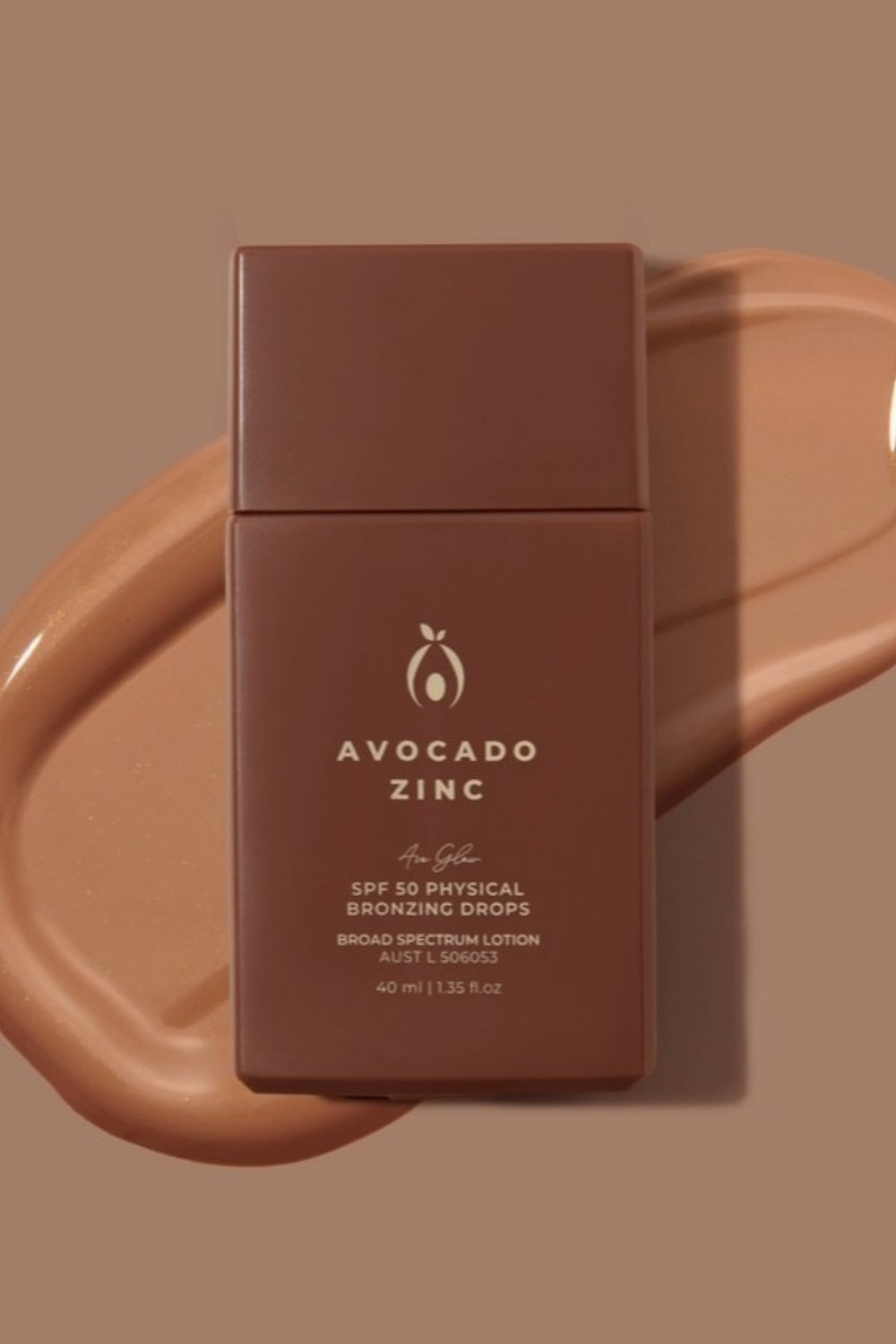 AVOCADO ZINC PHYSICAL BRONZING DROPS SPF50