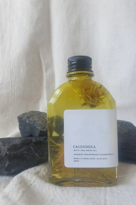 PETIT PAPILLON CALENDULA BATH + BODY OIL 100ML