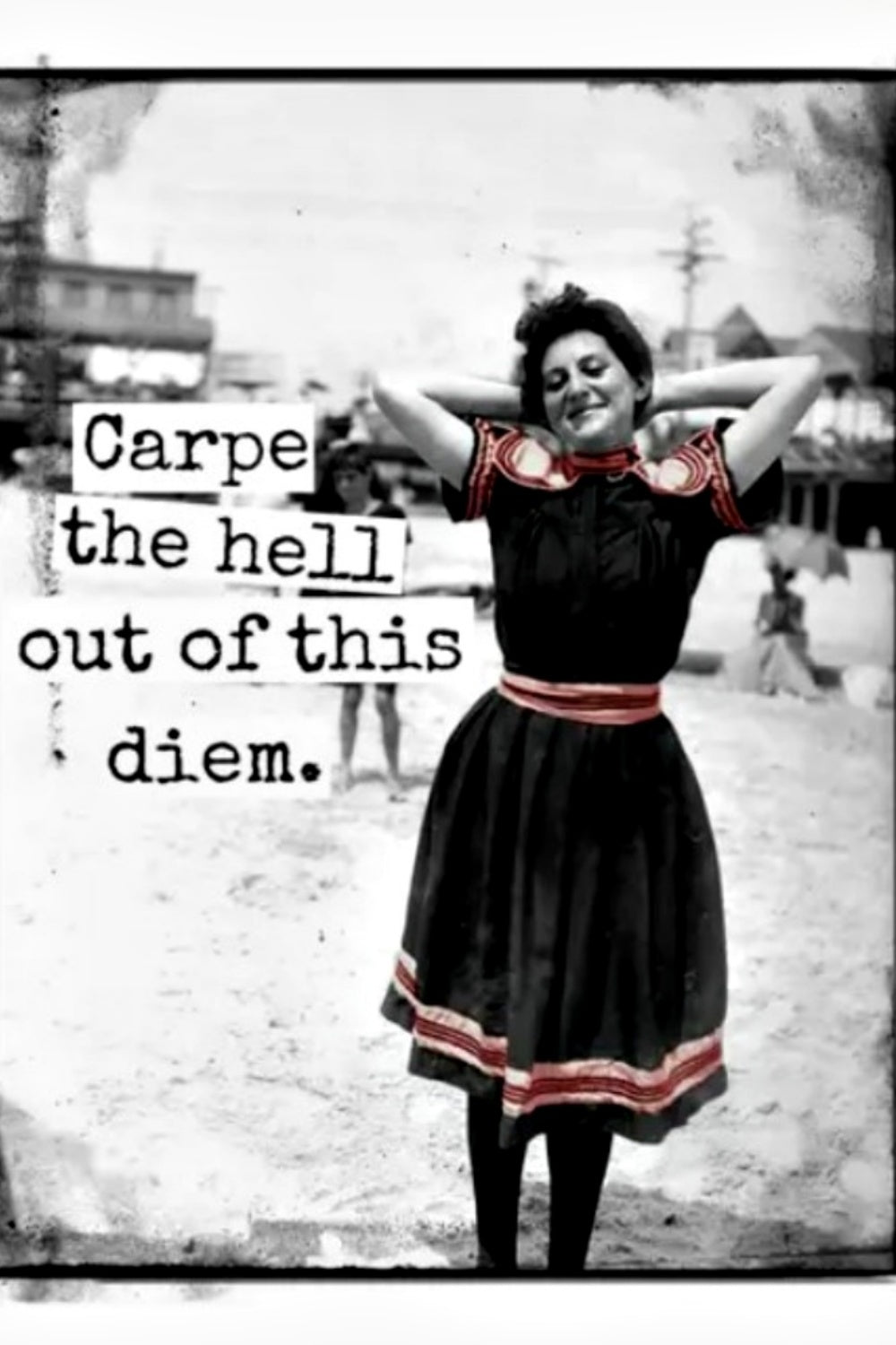 CARPE DIEM BIRTHDAY CARD