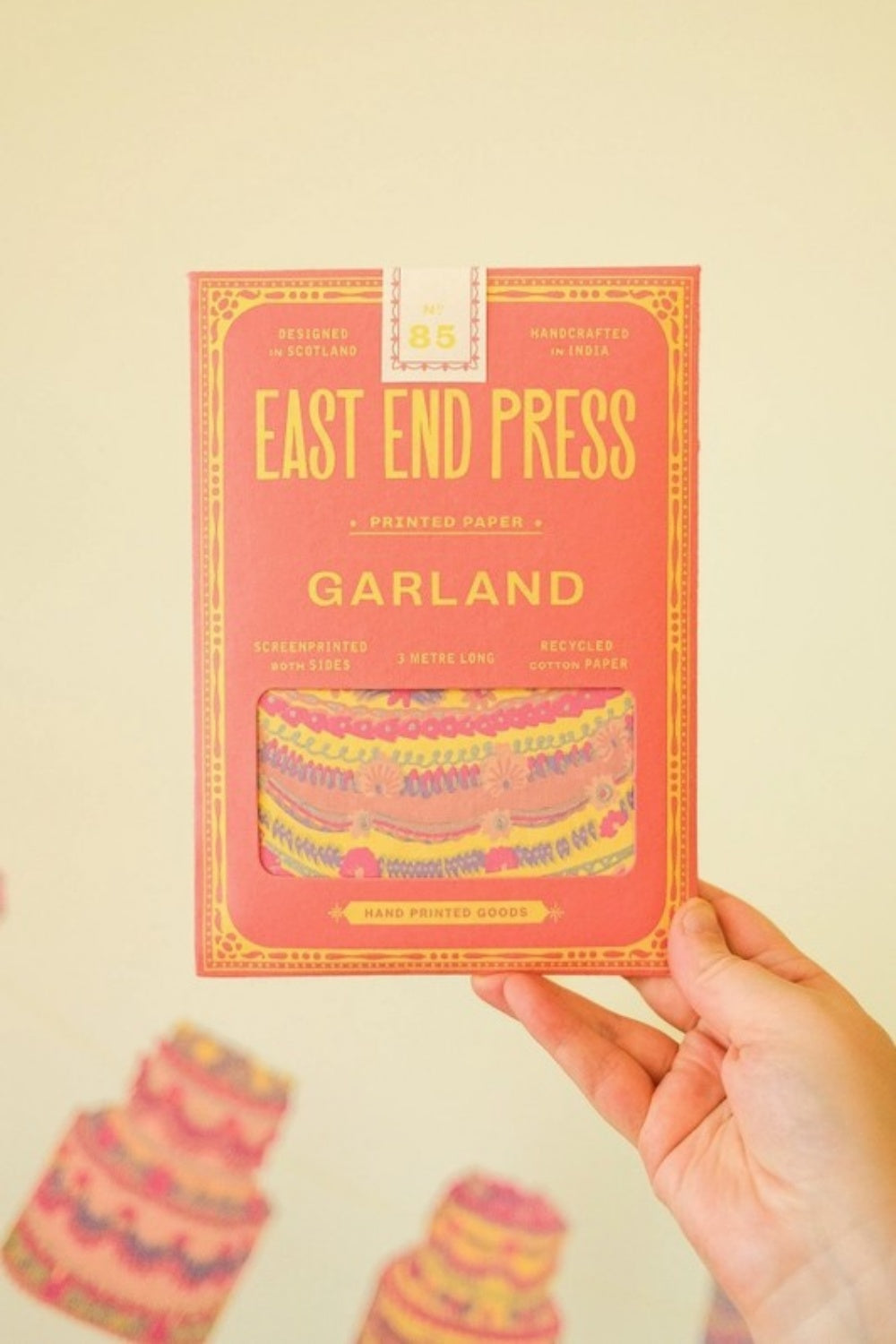 EAST END PRESS CELEBRATION CAKES PAPER GARLAND