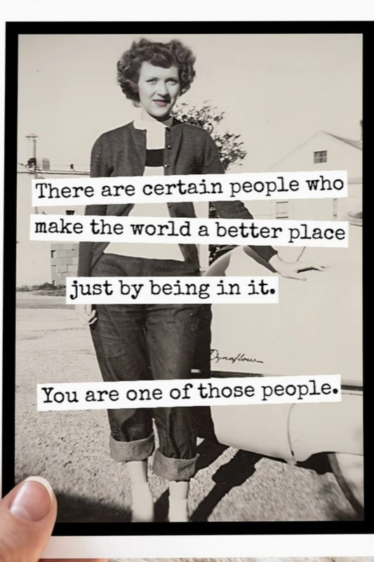 CERTAIN PEOPLE CARD
