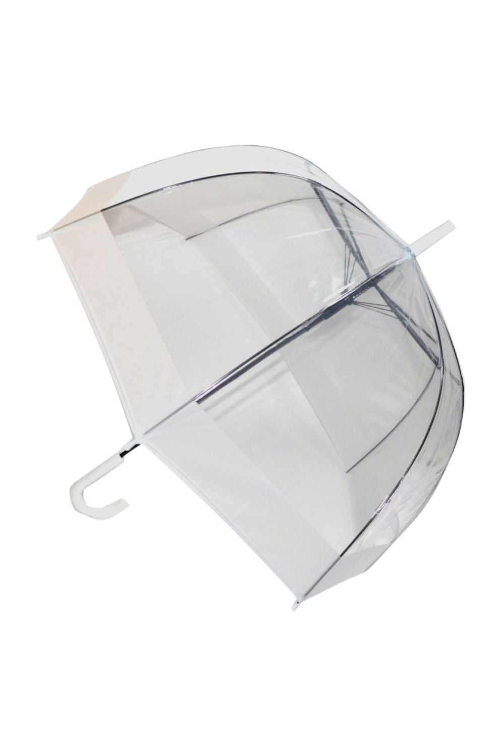 SOAKE CLEAR DOME UMBRELLA WHITE