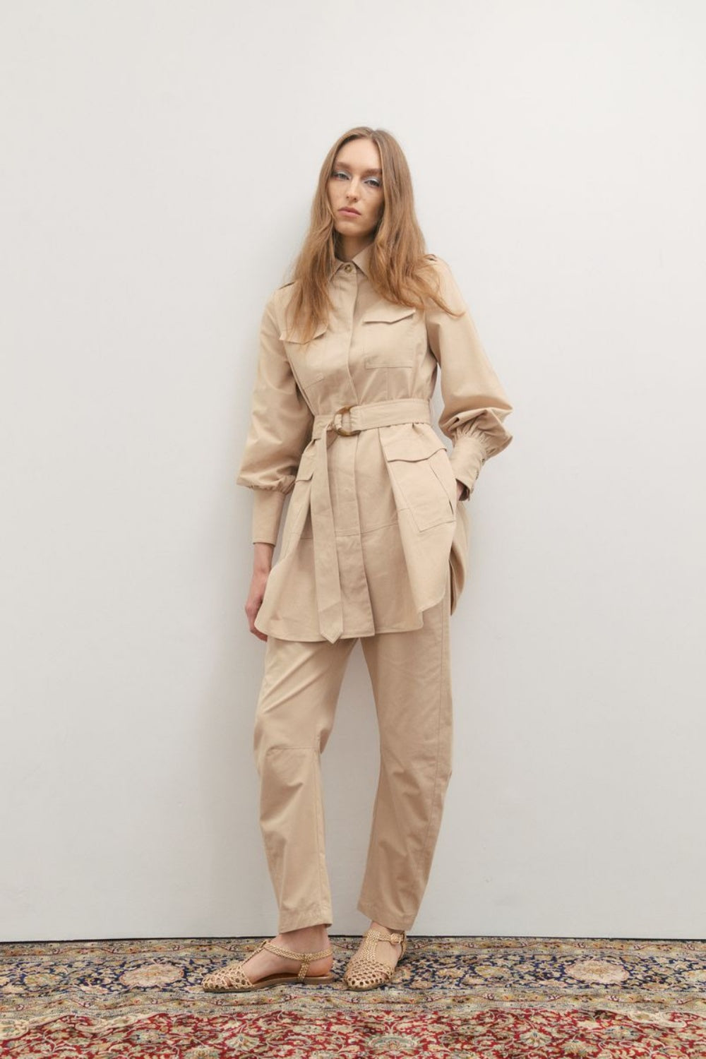 MAEVARII BOWIE CURVED PANT