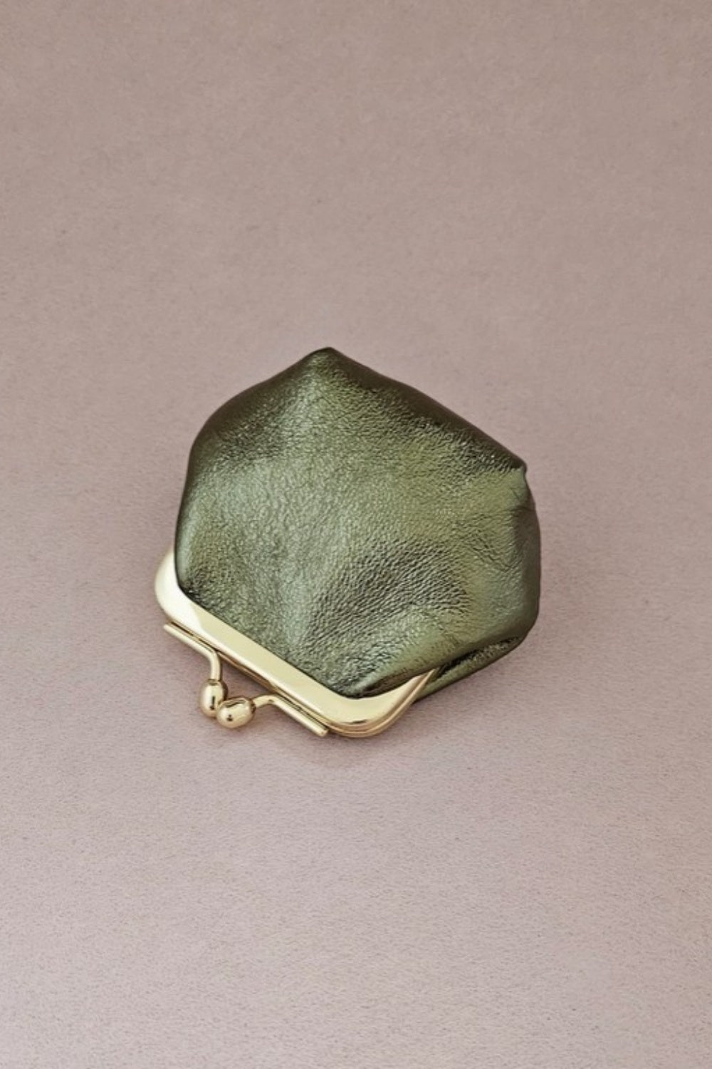 BEBE COIN PURSE OLIVE