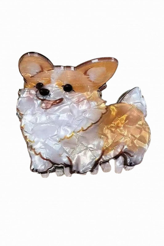 MY LITTLE CORGI HAIR CLAW