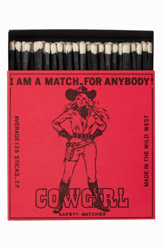 ARCHIVIST GALLERY COWGIRL MATCH BOX
