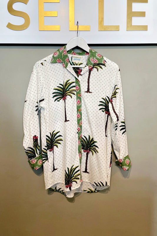 ROSELLE PICNIC CUBA SHIRT PALM