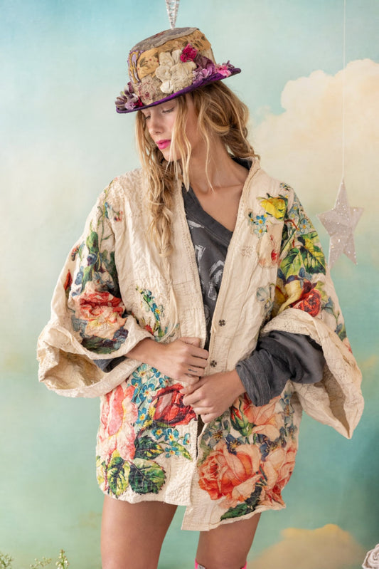 PRE-ORDER MAGNOLIA PEARL QUILTED DIAGO KIMONO