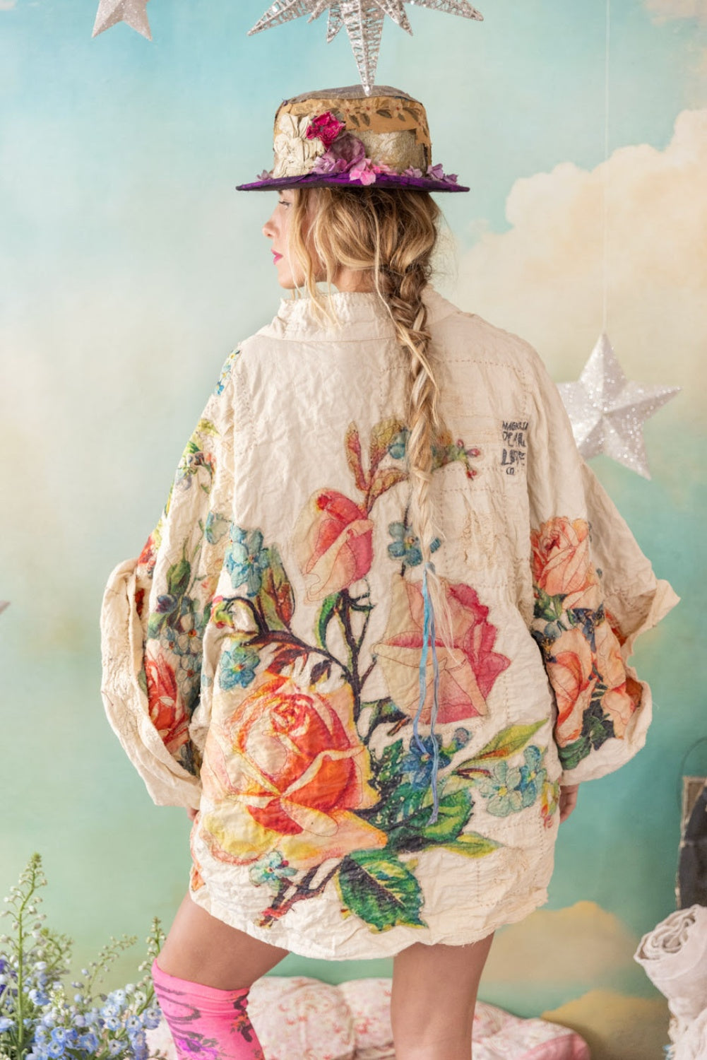 PRE-ORDER MAGNOLIA PEARL QUILTED DIAGO KIMONO