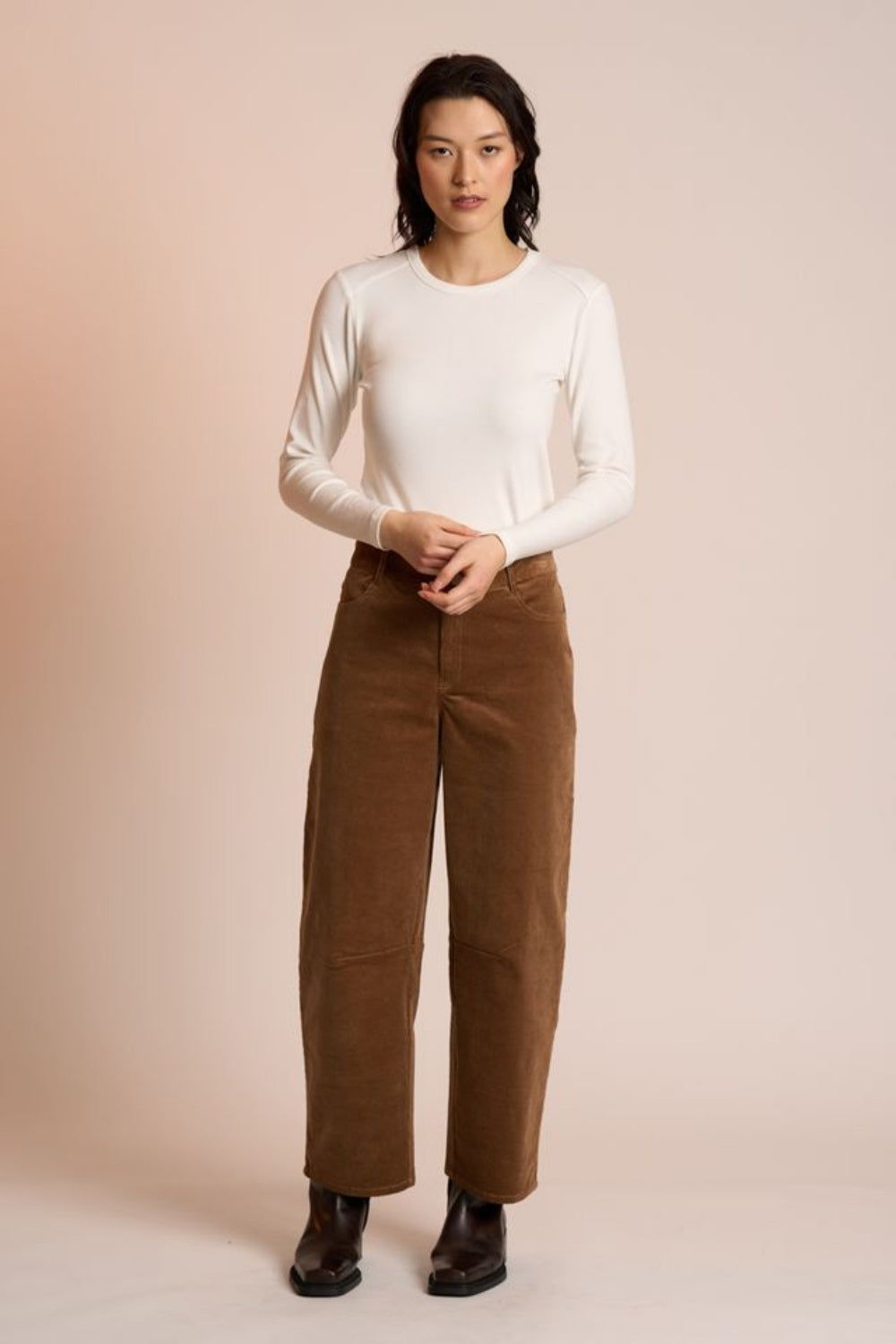 NERIS DAKOTA CORDUROY PANT CARAMEL