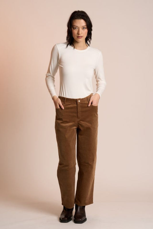 NERIS DAKOTA CORDUROY PANT CARAMEL