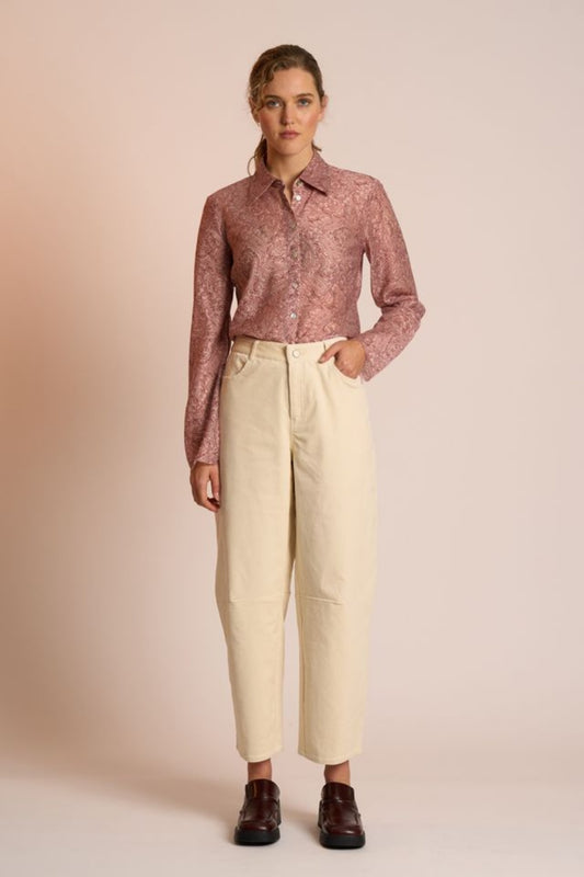 NERIS DAKOTA CORDUROY PANT ECRU