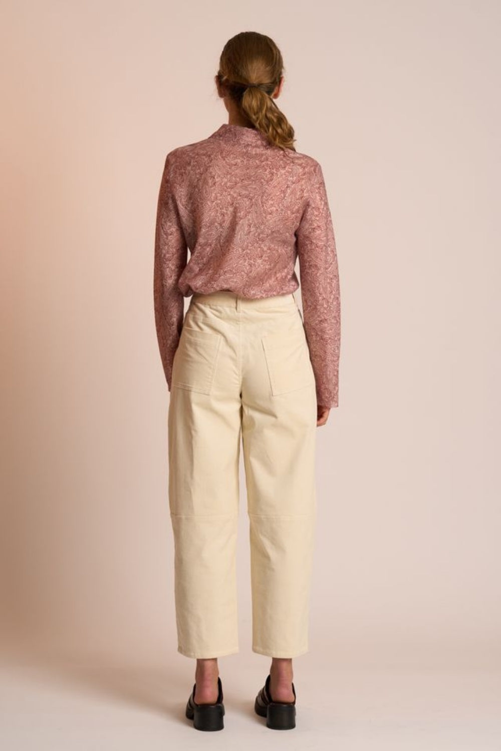 NERIS DAKOTA CORDUROY PANT ECRU