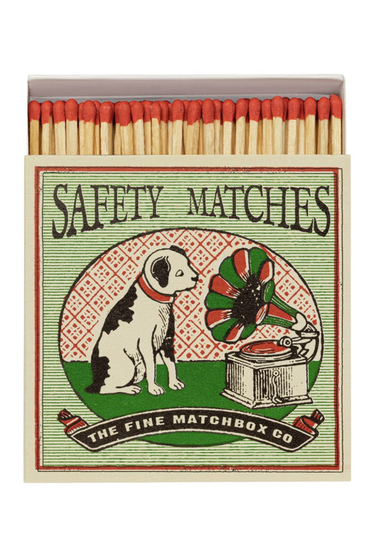 ARCHIVIST GALLERY DOG + GRAMOPHONE MATCH BOX
