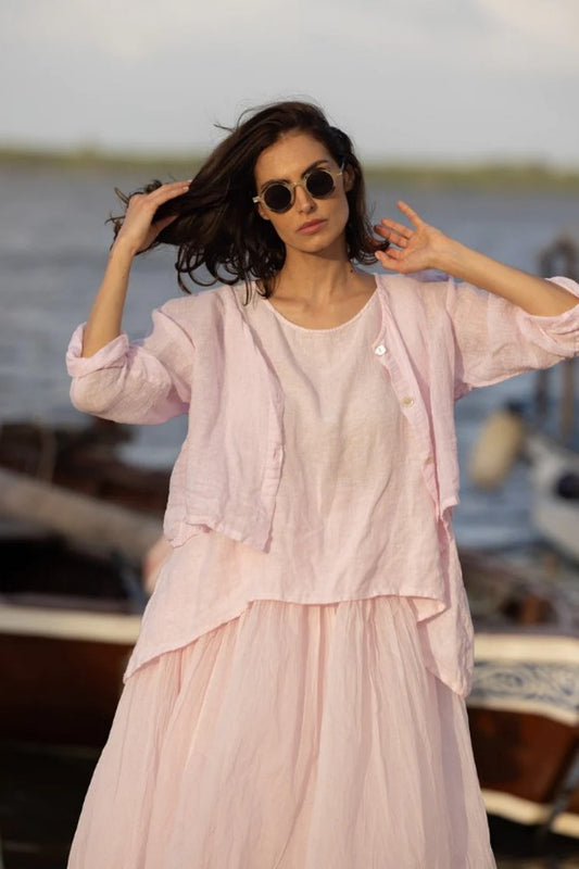 MEG BY DESIGN DOTO JACKET PINK