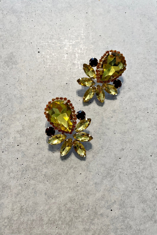 EDITH EARRINGS SAFFRON