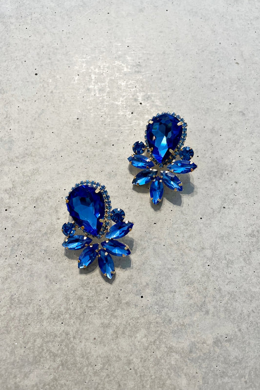 EDITH EARRINGS SAPPHIRE