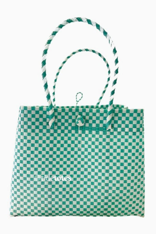 PURE DI CASA ELEMENTAL BASKET PEPPERMINT MEDIUM