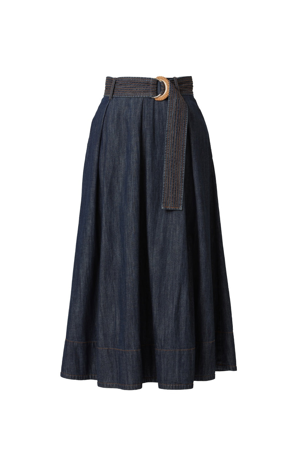 EMILY LOVELOCK ZELDA DENIM SKIRT