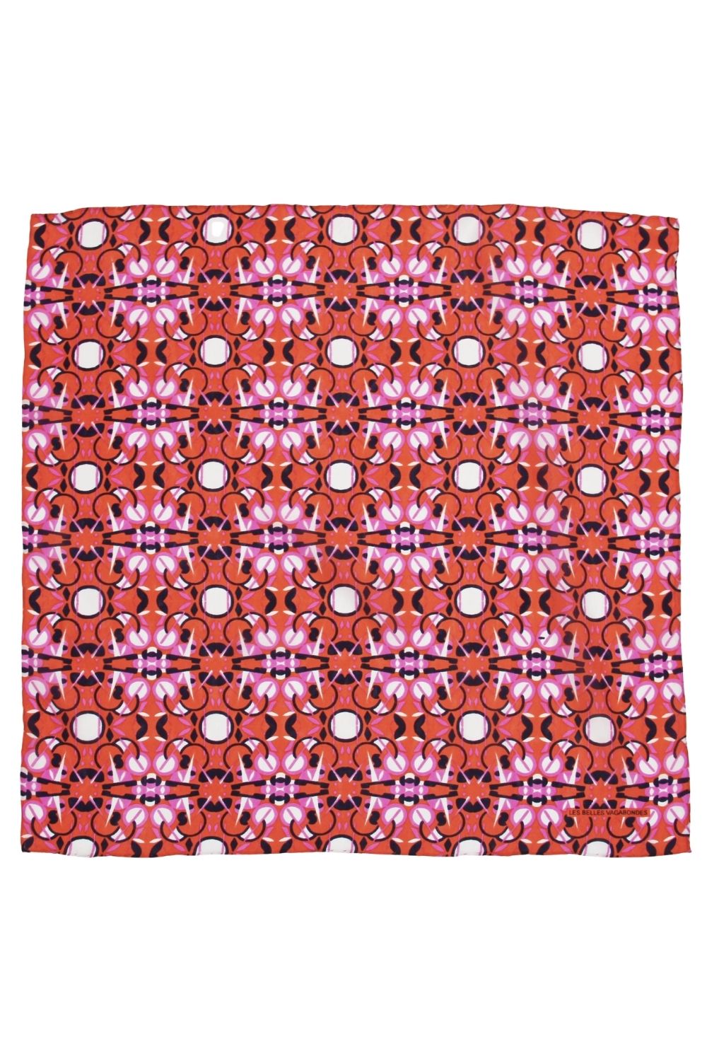 LES BELLES VAGABONDES MINI SCARF EPHEMERAL FUCHSIA