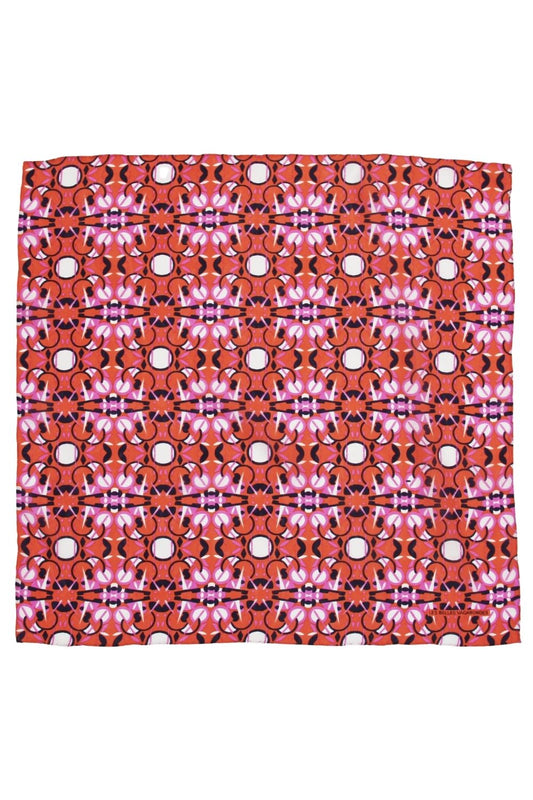 LES BELLES VAGABONDES MINI SCARF EPHEMERAL FUCHSIA