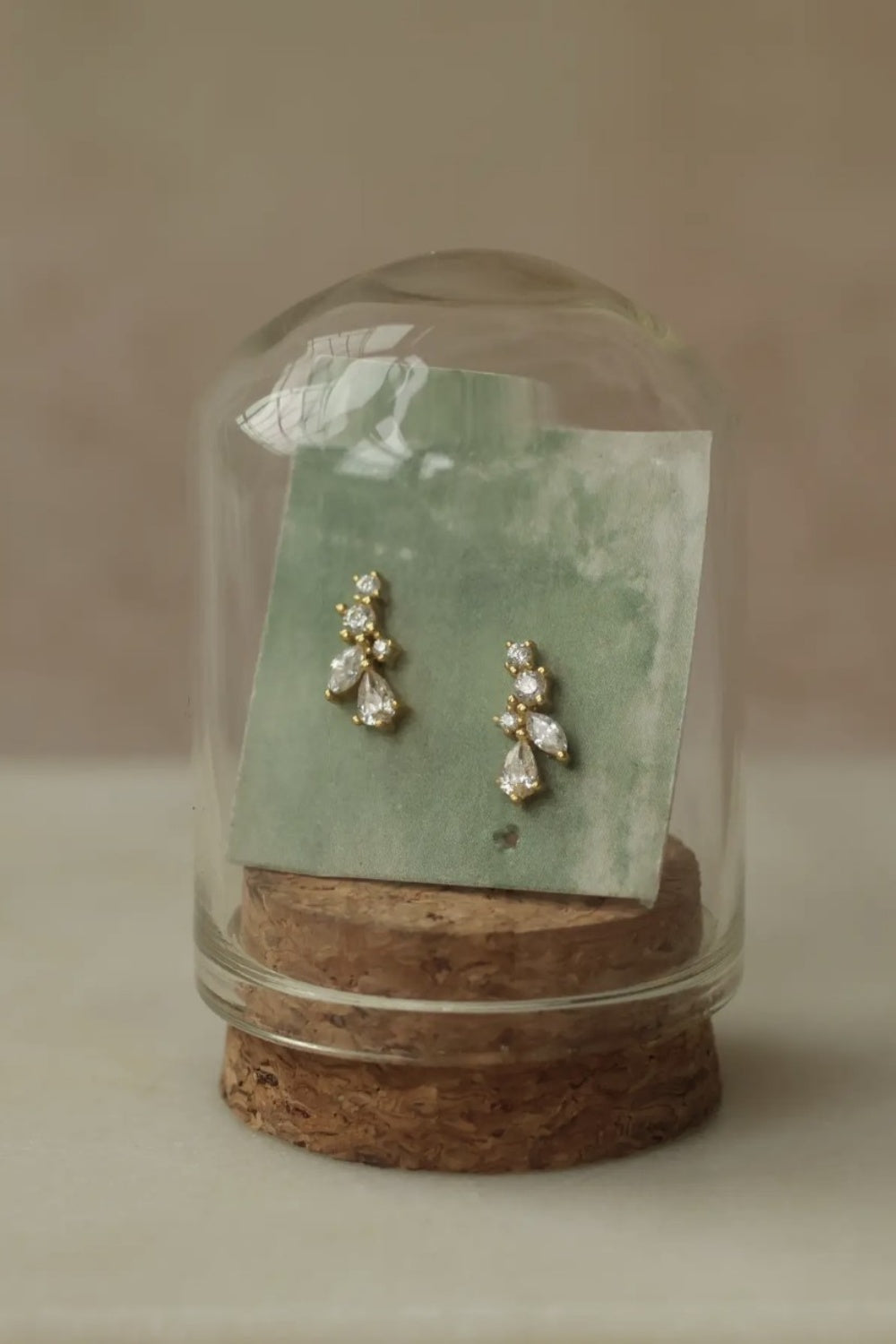 SILK PURSE FAIRY WING STUD EARRINGS