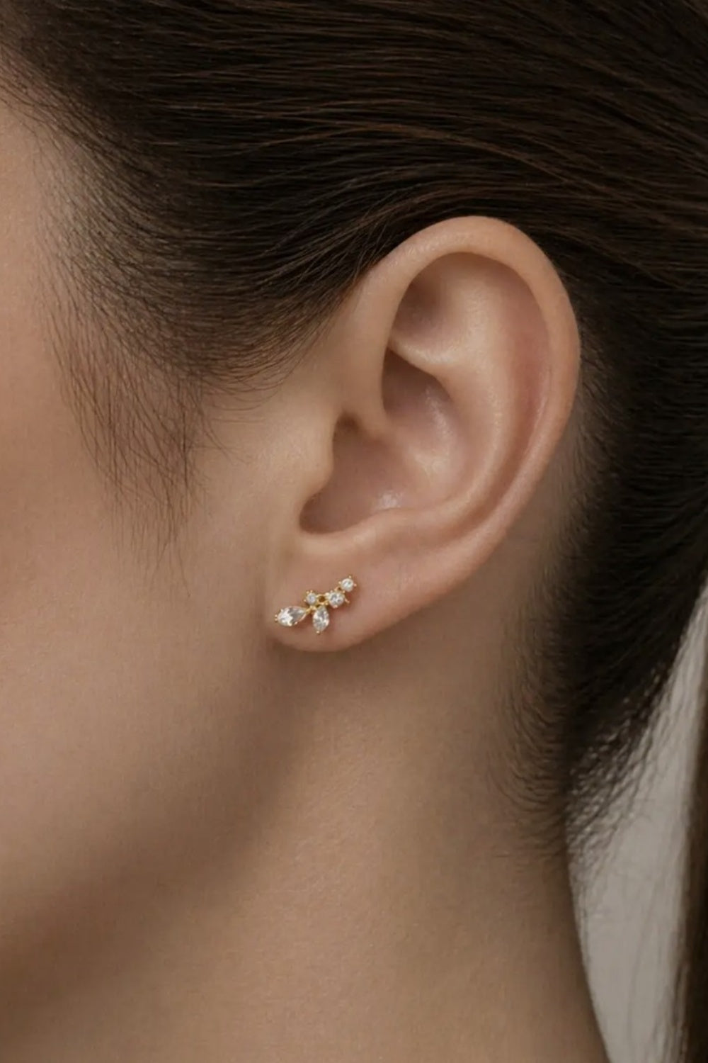 SILK PURSE FAIRY WING STUD EARRINGS