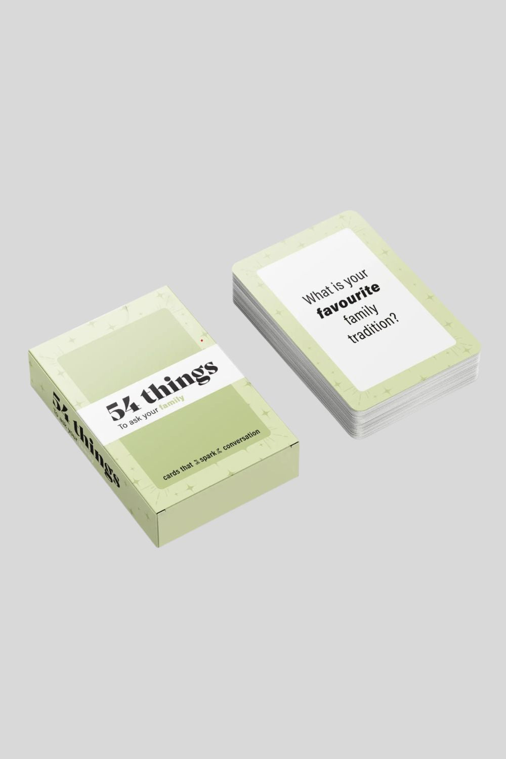54 THINGS TO ASK YOUR FAMILY