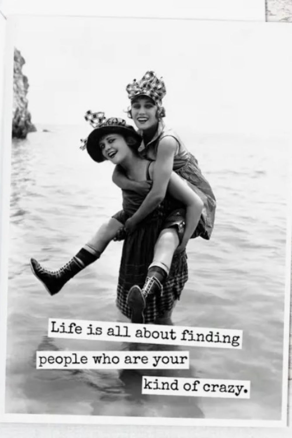 FINDING PEOPLE GREETING CARD
