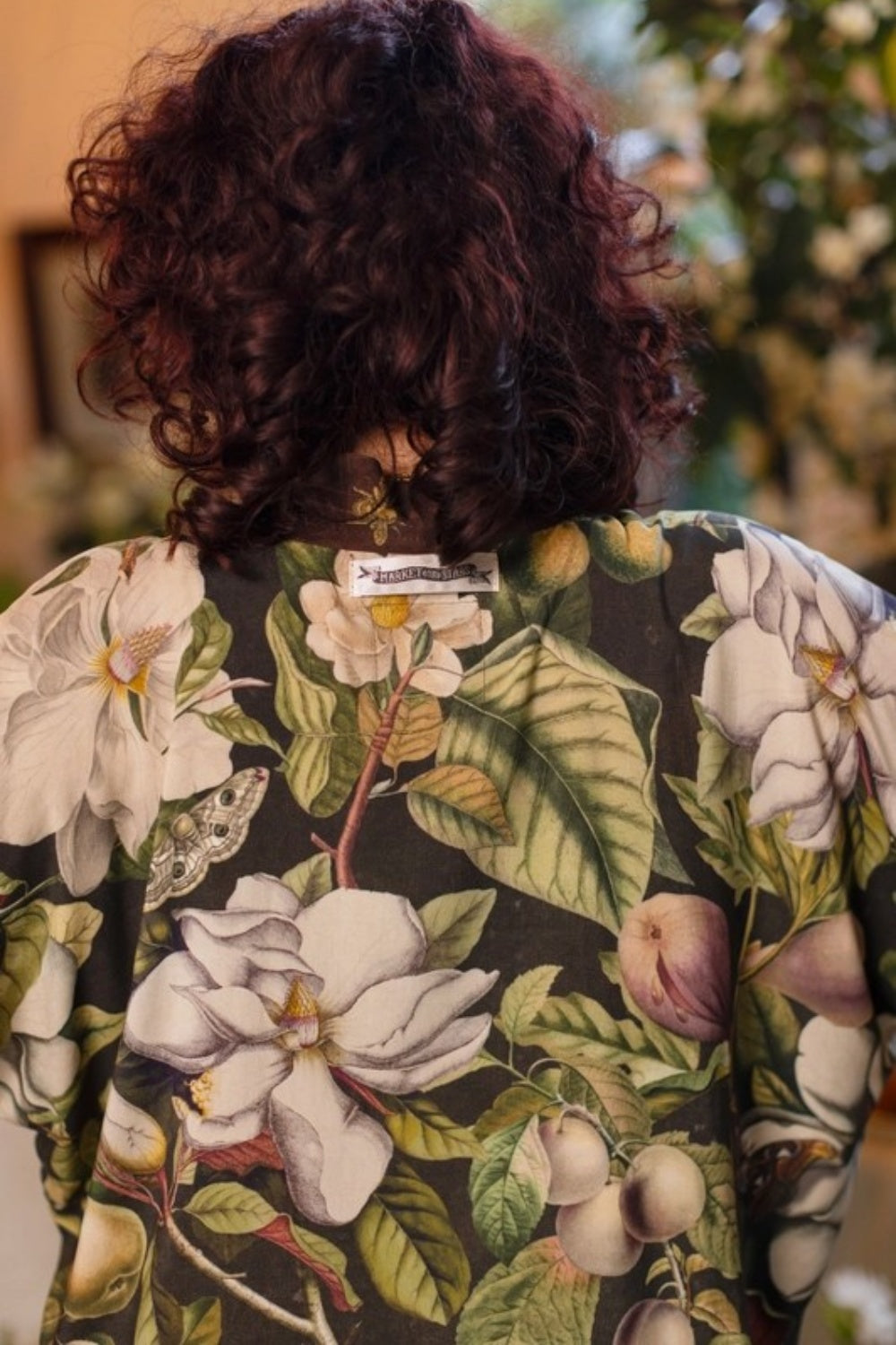 MARKET OF STARS FLEUR DE LUNE PIXIE CROPPED KIMONO