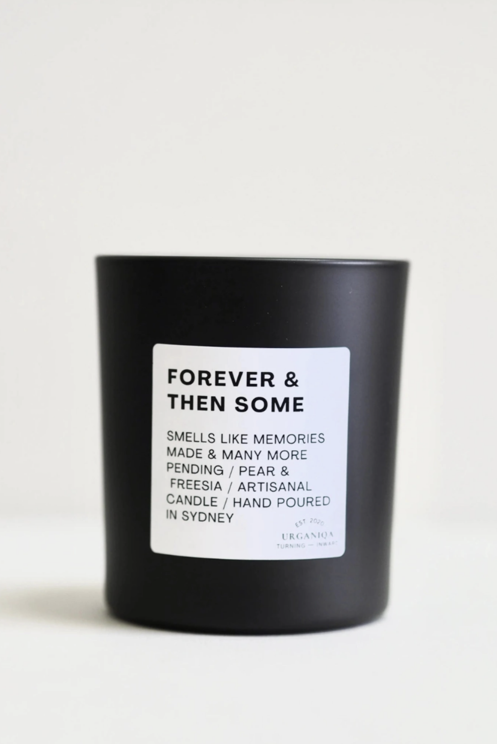 URGANIQA FOREVER + THEN SOME CANDLE