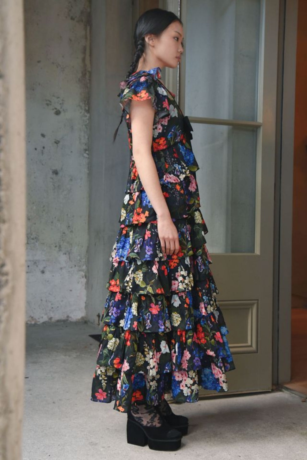 TRELISE COOPER I'M FRILLING FOR YOU DRESS KNOWLEDGE IS FLOWERS