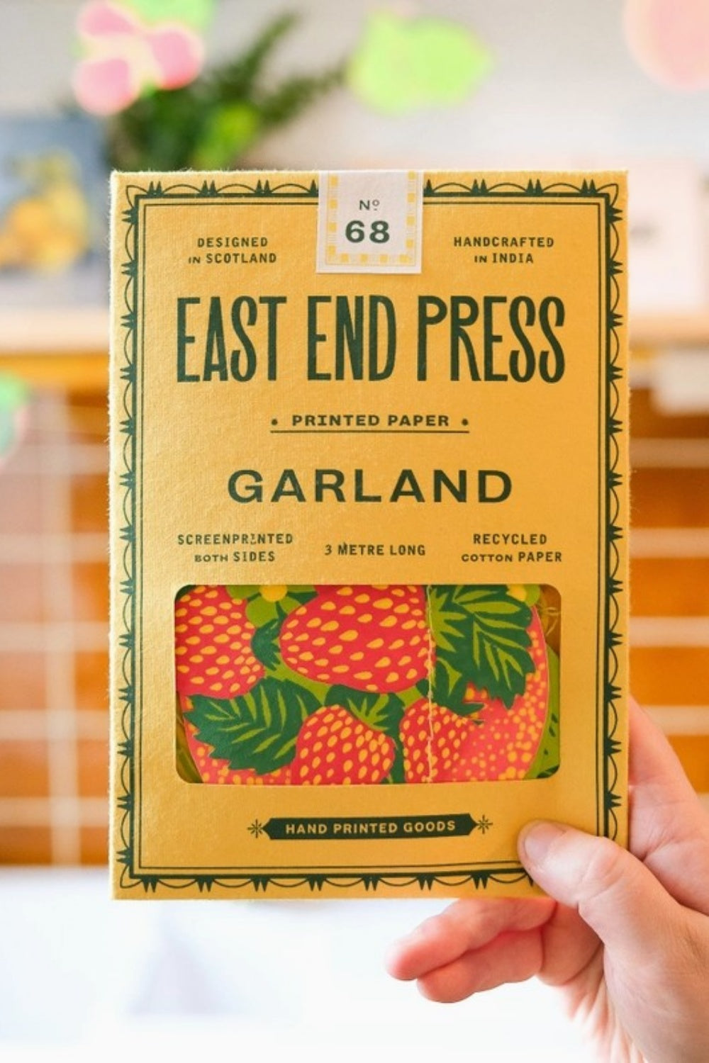 EAST END PRESS FRUIT PAPER GARLAND